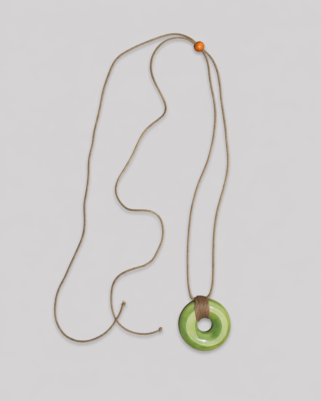 The Green Ceramic Necklace