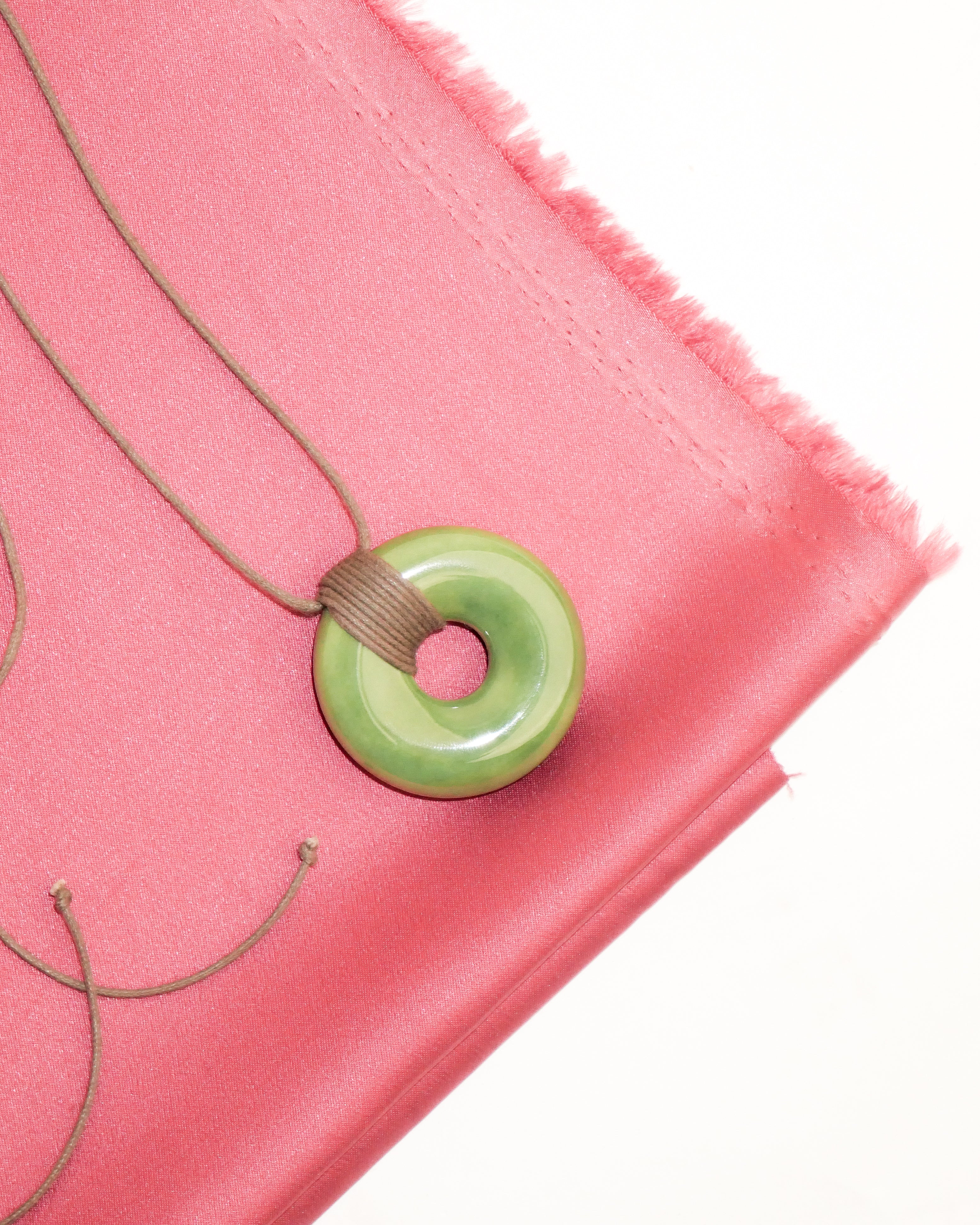 The Green Ceramic Necklace